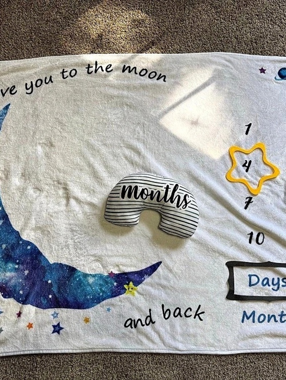 Baby Milestone Blanket
